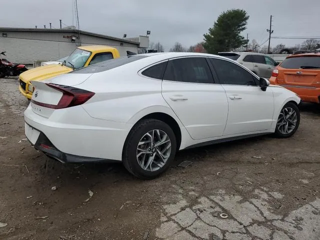 KMHL64JA0NA215708 2022 2022 Hyundai Sonata- Sel 3