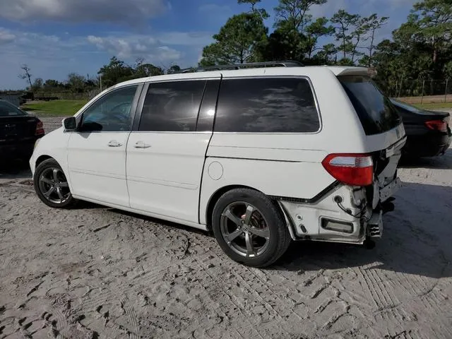 5FNRL38817B083556 2007 2007 Honda Odyssey- Touring 2