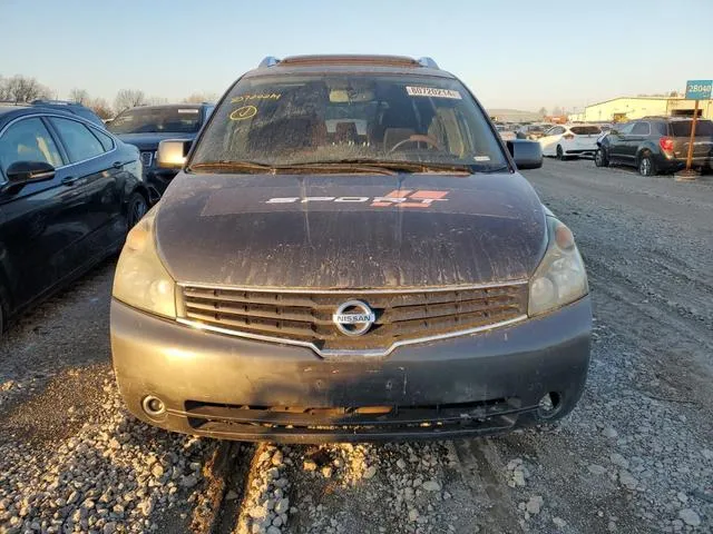 5N1BV28U07N132617 2007 2007 Nissan Quest- S 5