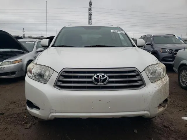 JTEBK3EHXA2160293 2010 2010 Toyota Highlander 5