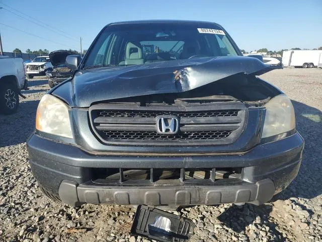 5FNYF18515B016028 2005 2005 Honda Pilot- Exl 5