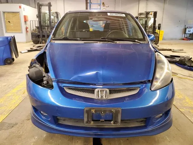 JHMGD38658S015993 2008 2008 Honda Fit- Sport 5