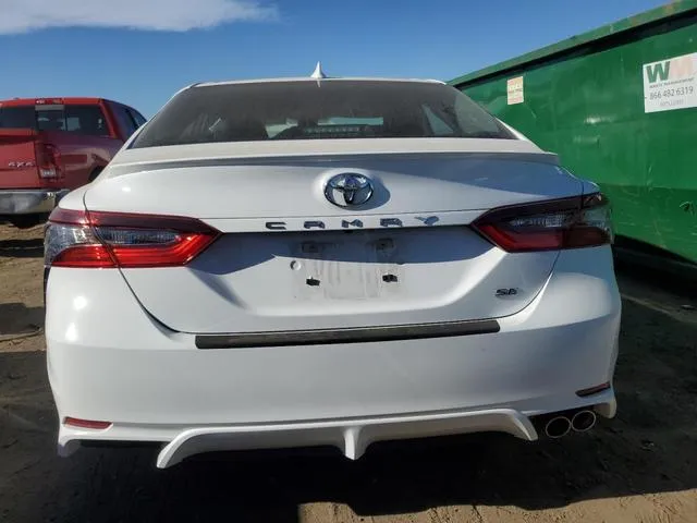 4T1G11AK6NU709626 2022 2022 Toyota Camry- SE 6