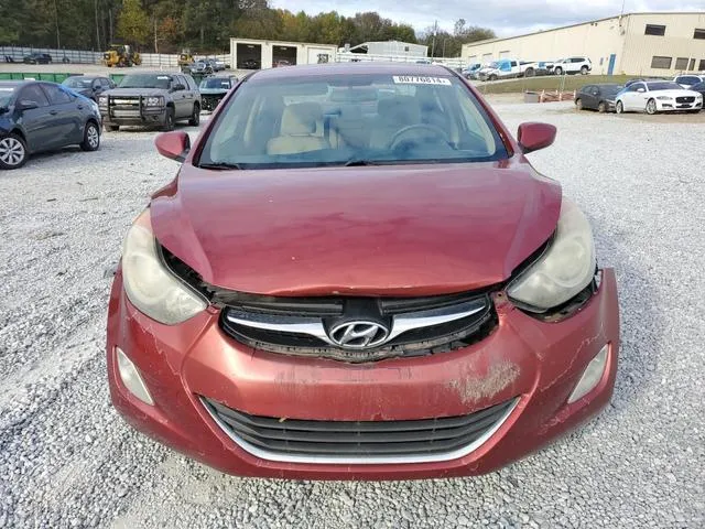 5NPDH4AE3DH272420 2013 2013 Hyundai Elantra- Gls 5