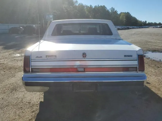 1LNBM82F0KY792664 1989 1989 Lincoln Town Car- Signature 6