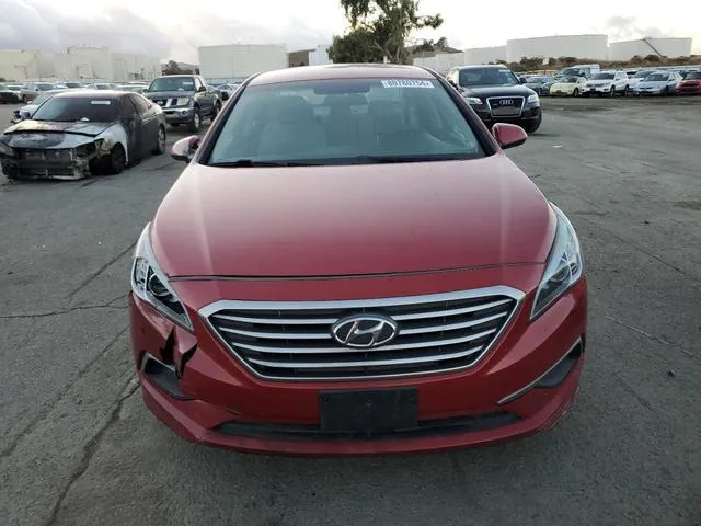 5NPE24AF7HH530734 2017 2017 Hyundai Sonata- SE 5