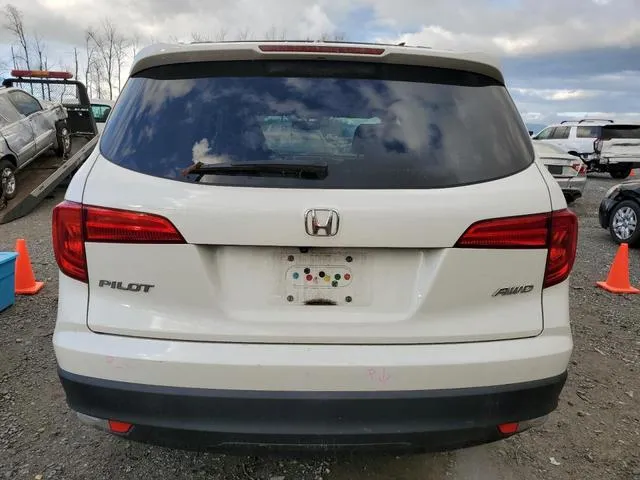 5FNYF6H54GB033793 2016 2016 Honda Pilot- Exl 6