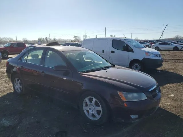 5NPEU46F76H090837 2006 2006 Hyundai Sonata- Gls 4