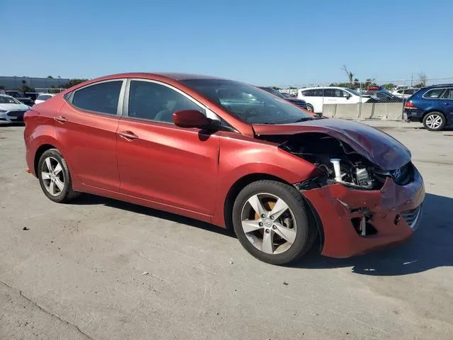 5NPDH4AEXDH241634 2013 2013 Hyundai Elantra- Gls 4