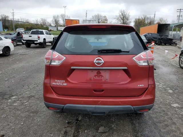 KNMAT2MV1GP737822 2016 2016 Nissan Rogue- S 6