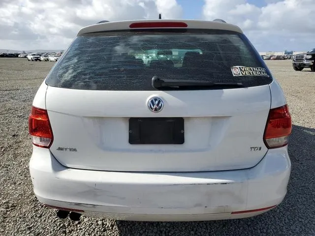 3VWPL7AJ0BM617952 2011 2011 Volkswagen Jetta- Tdi 6