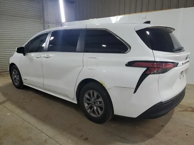 5TDKRKEC6MS063474 2021 2021 Toyota Sienna- LE 2