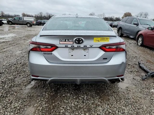 4T1G11AK9NU704498 2022 2022 Toyota Camry- SE 6