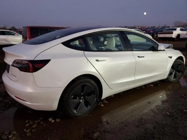 5YJ3E1EB7NF248687 2022 2022 Tesla MODEL 3 3