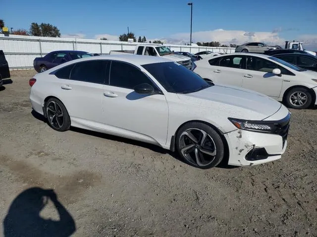 1HGCV1F35NA037117 2022 2022 Honda Accord- Sport 4