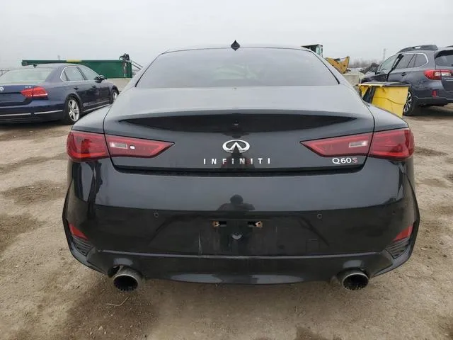 JN1FV7EK6JM530761 2018 2018 Infiniti Q60- Red Sport 400 6