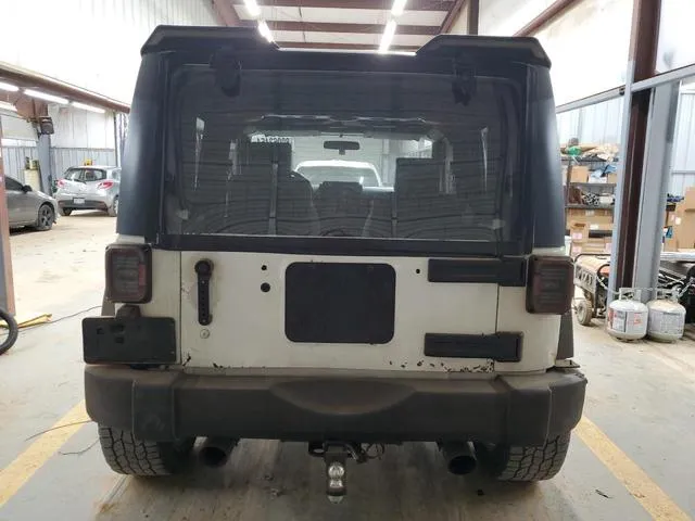 1J4FA24138L541649 2008 2008 Jeep Wrangler- X 6