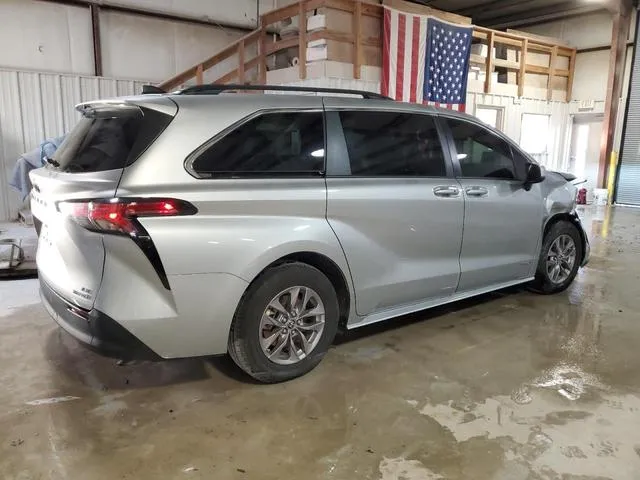 5TDKRKEC0MS010043 2021 2021 Toyota Sienna- LE 3