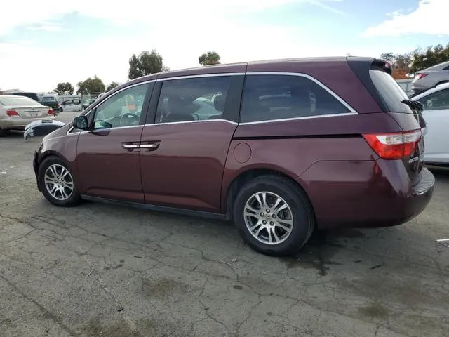 5FNRL5H67DB048624 2013 2013 Honda Odyssey- Exl 2