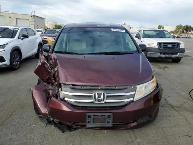 5FNRL5H67DB048624 2013 2013 Honda Odyssey- Exl 5