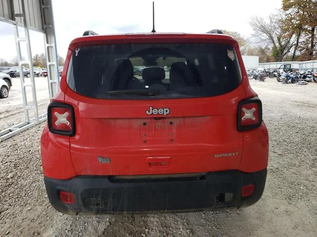 ZACNJAAB4LPL07885 2020 2020 Jeep Renegade- Sport 6