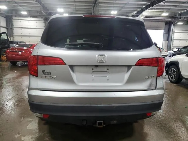 5FNYF6H80JB056599 2018 2018 Honda Pilot- Exl 6