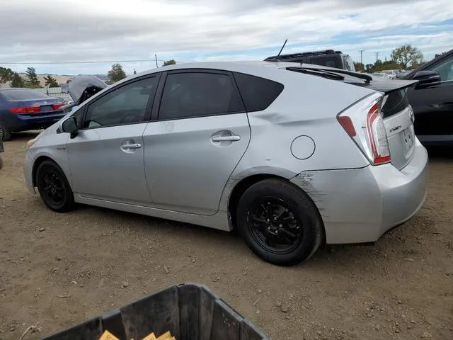 JTDKN3DU6E1763375 2014 2014 Toyota Prius 2