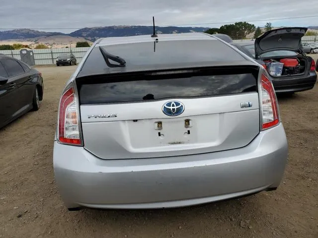 JTDKN3DU6E1763375 2014 2014 Toyota Prius 6