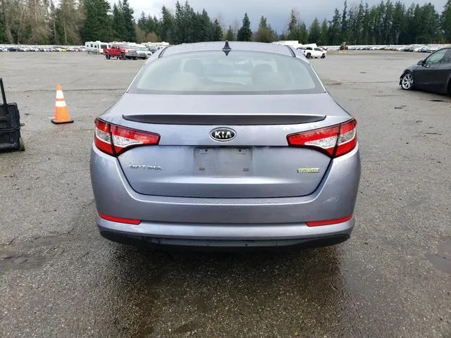 KNAGM4ADXB5007858 2011 2011 KIA Optima- Hybrid 6