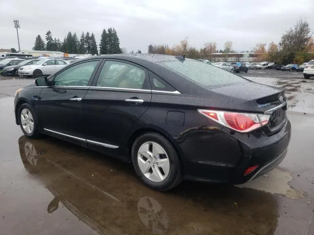 KMHEC4A49CA059645 2012 2012 Hyundai Sonata- Hybrid 2