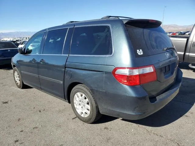 5FNRL38286B100198 2006 2006 Honda Odyssey- LX 2