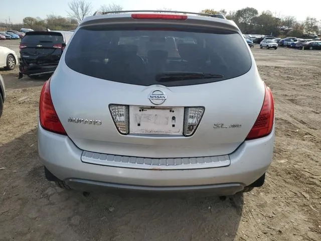 JN8AZ08W27W648468 2007 2007 Nissan Murano- SL 6