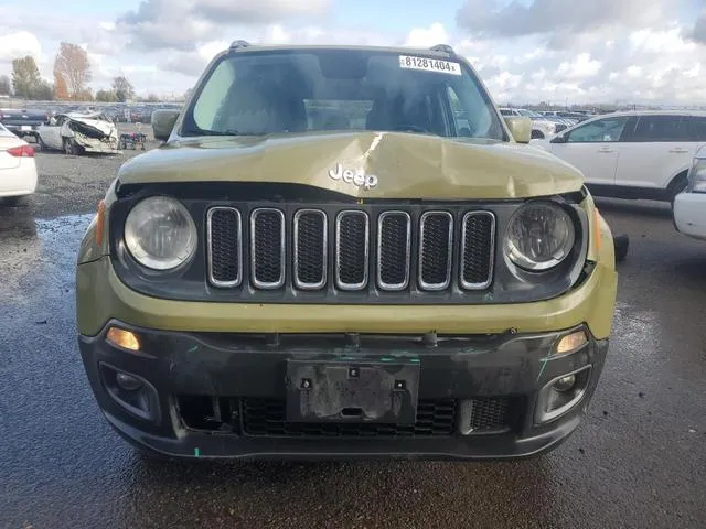 ZACCJBBT4FPB42836 2015 2015 Jeep Renegade- Latitude 5