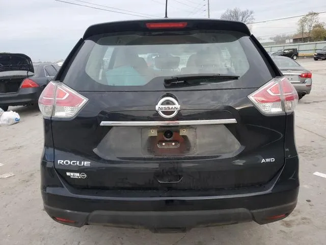 KNMAT2MVXFP501376 2015 2015 Nissan Rogue- S 6