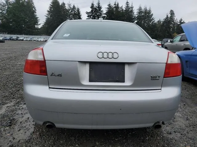 WAULC68E35A052180 2005 2005 Audi A4- 1-8T Quattro 6