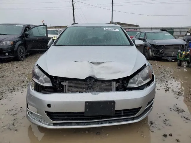 3VWCA7AU3FM514545 2015 2015 Volkswagen Golf- Tdi S 5