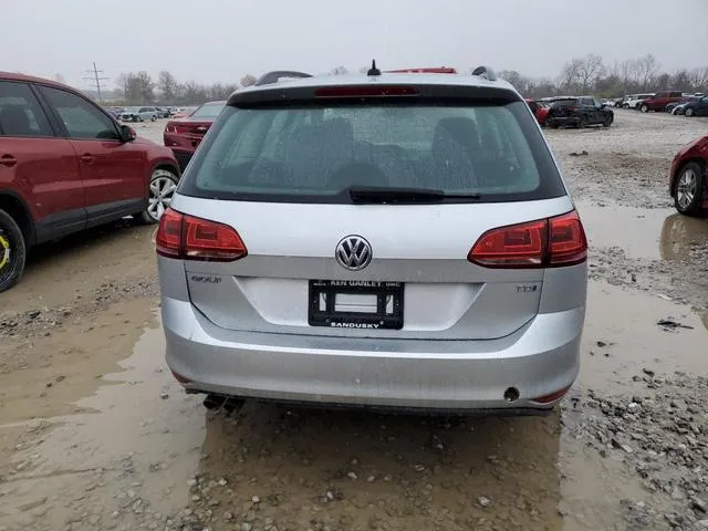 3VWCA7AU3FM514545 2015 2015 Volkswagen Golf- Tdi S 6