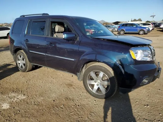 5FNYF4H97CB048421 2012 2012 Honda Pilot- Touring 4