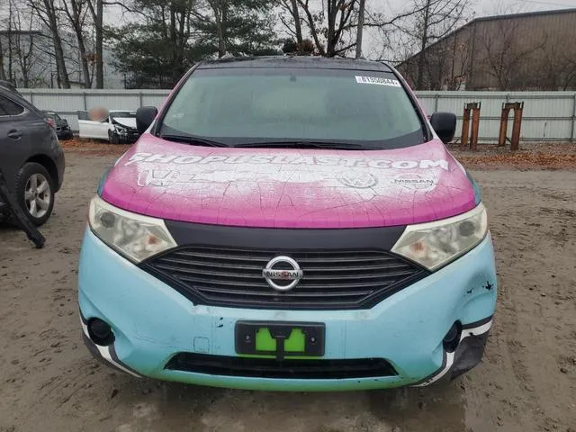 JN8AE2KP0D9068817 2013 2013 Nissan Quest- S 5