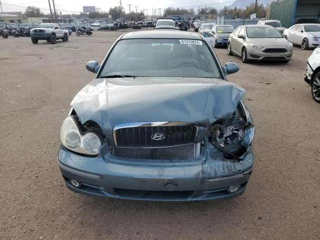 KMHWF35H15A110609 2005 2005 Hyundai Sonata- Gls 5