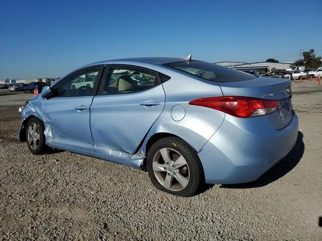 KMHDH4AE5BU155078 2011 2011 Hyundai Elantra- Gls 2