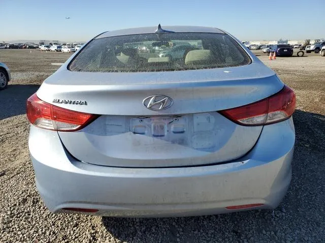 KMHDH4AE5BU155078 2011 2011 Hyundai Elantra- Gls 6