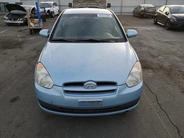 KMHCM36C17U051588 2007 2007 Hyundai Accent- GS 5