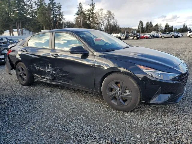 KMHLS4AG7MU102092 2021 2021 Hyundai Elantra- Sel 4