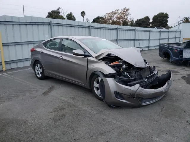 5NPDH4AE1DH340827 2013 2013 Hyundai Elantra- Gls 4