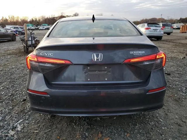 JHMFE1F77NX006574 2022 2022 Honda Civic- EX 6