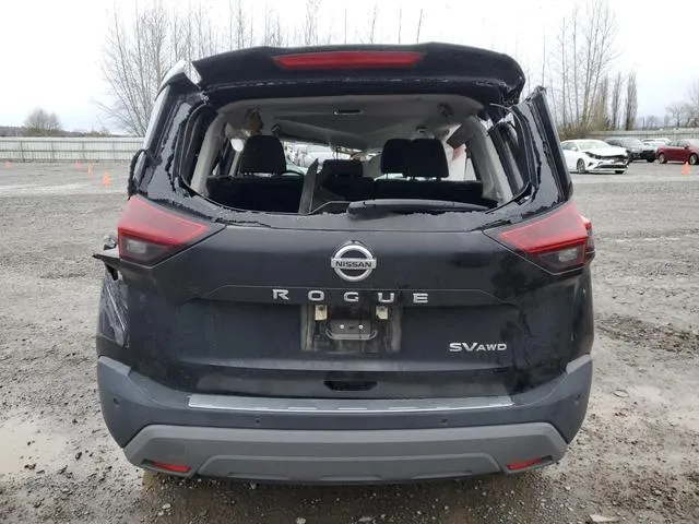 5N1AT3BBXMC821764 2021 2021 Nissan Rogue- SV 6