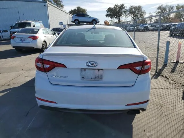 5NPE24AF1GH393675 2016 2016 Hyundai Sonata- SE 6