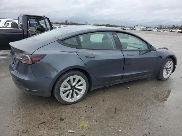 5YJ3E1EA1NF304016 2022 2022 Tesla MODEL 3 3