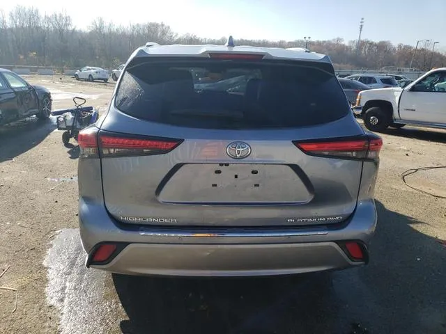 5TDFZRBH6MS088837 2021 2021 Toyota Highlander- Platinum 6